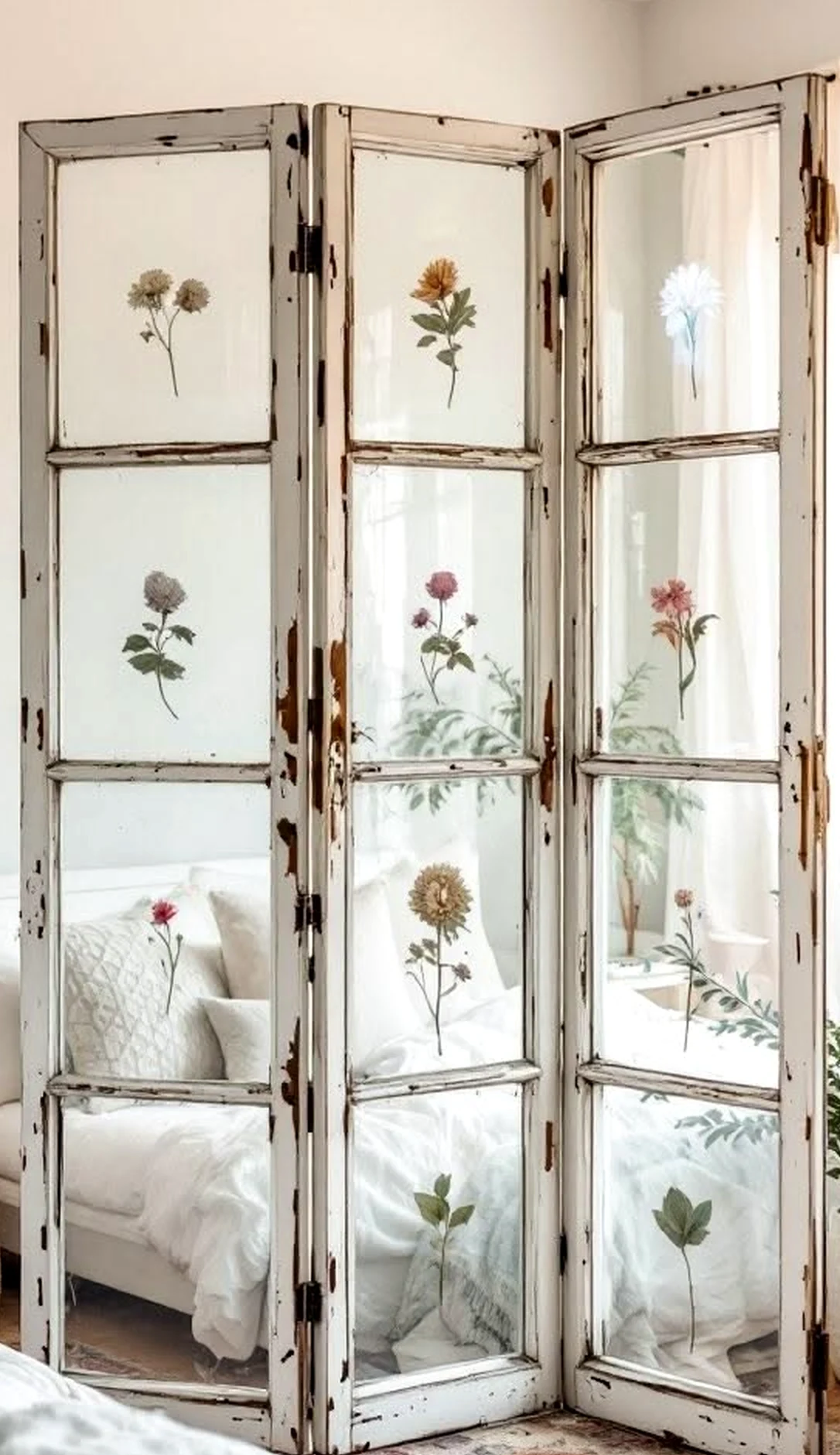 Tactile painted door adds a clear layer of softness, helping the view feel visually grounded.