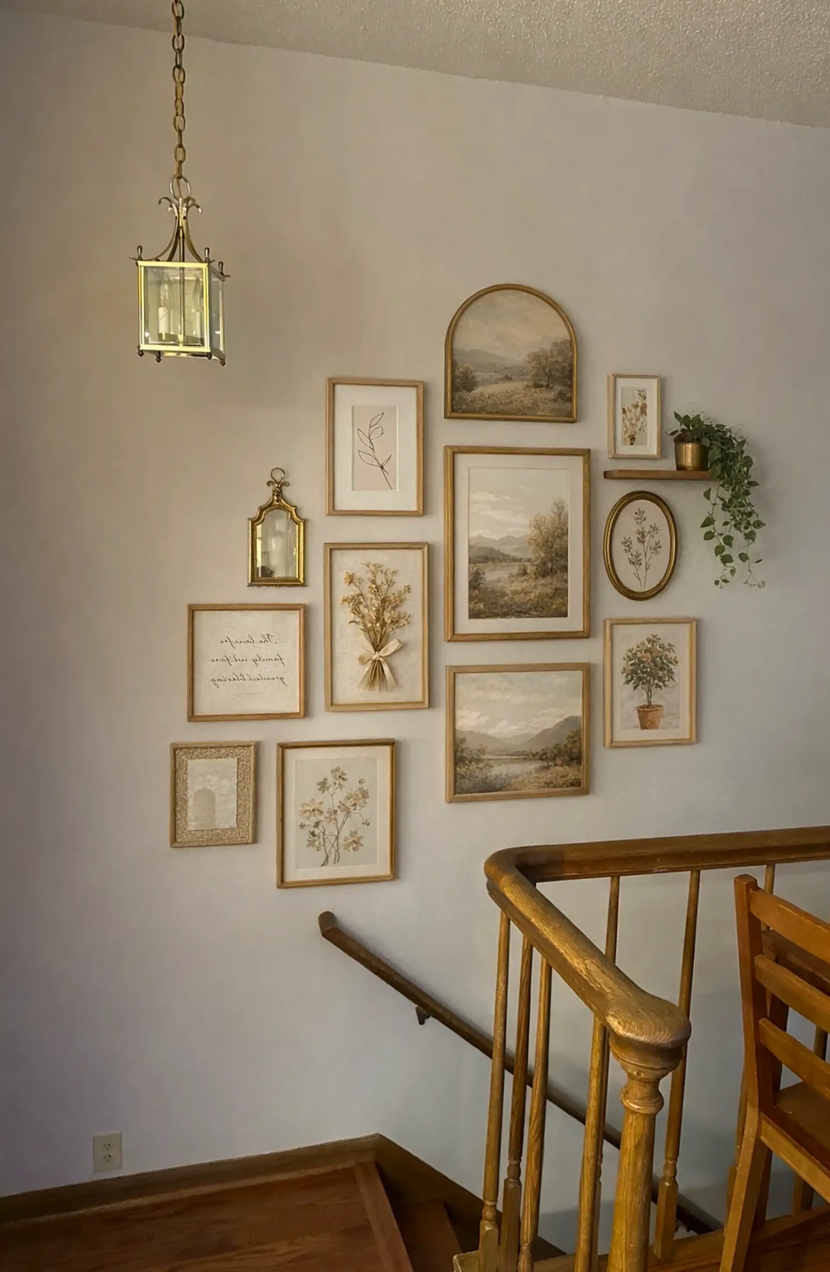 Polished cabinet wall gives the sitting area more order, so the whole view feels clear and inviting.