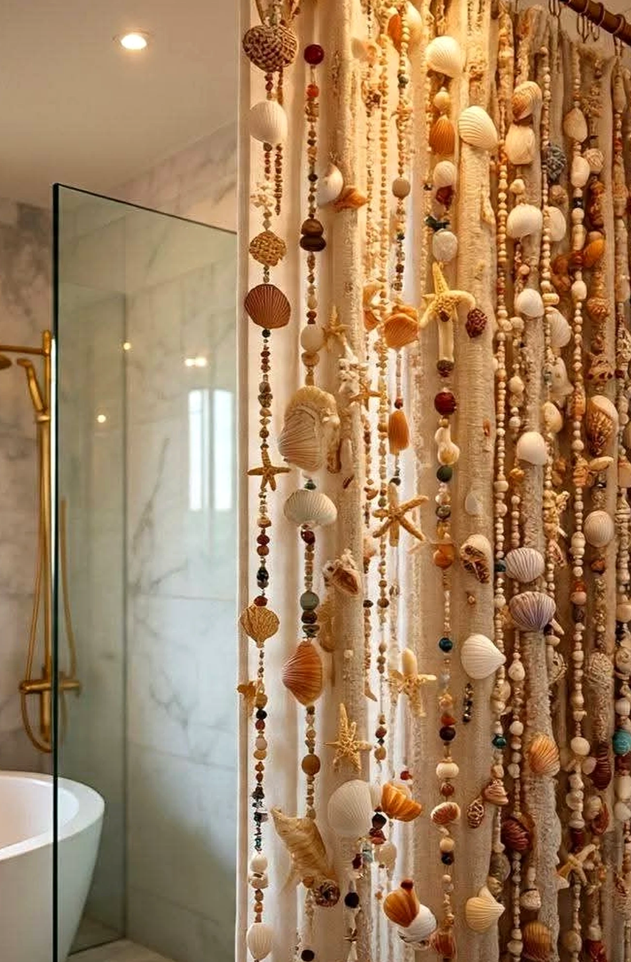 Subtle poolside setting anchors the room with personality, giving the view a mood that feels warm without clutter.