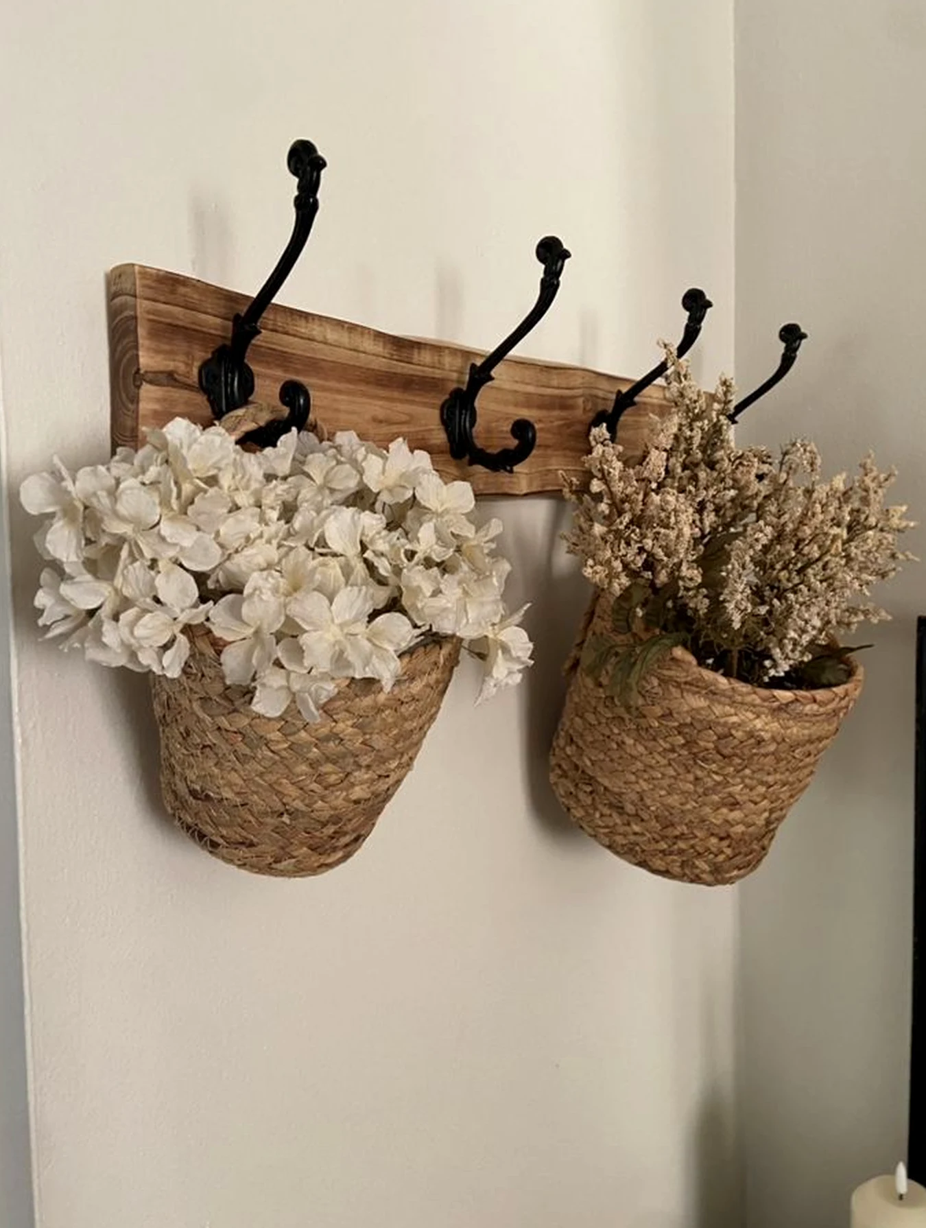 Warm compact workspace brings detail to the room, creating a mood that feels quietly finished.