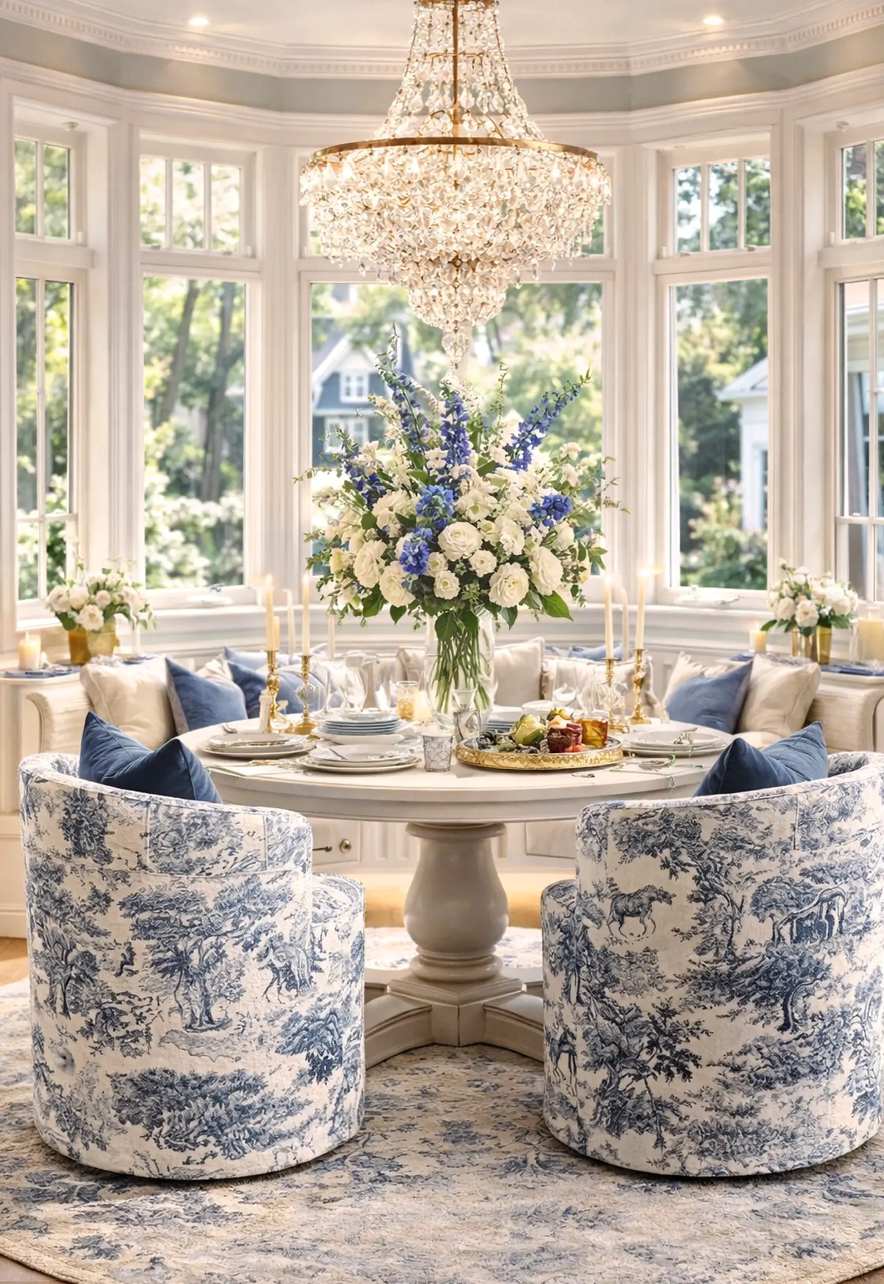 Warm stair landing anchors the arrangement with clarity, giving the view a mood that feels pleasantly composed.
