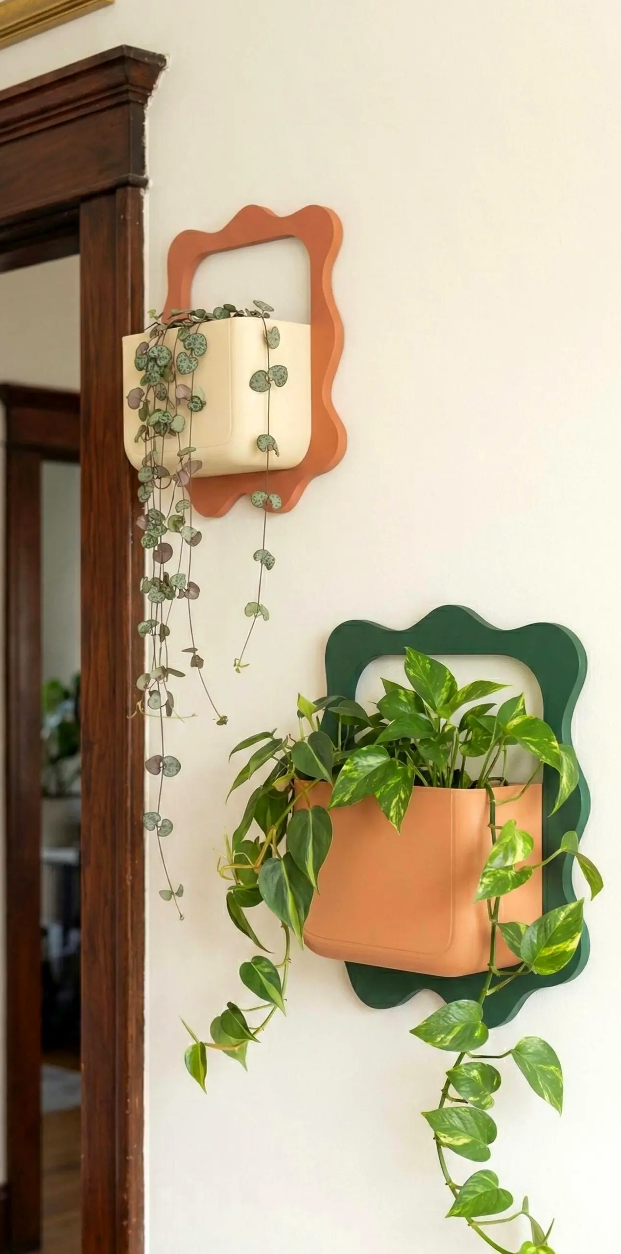 Polished compact workspace gives the wall more light, so the whole view feels clear and inviting.