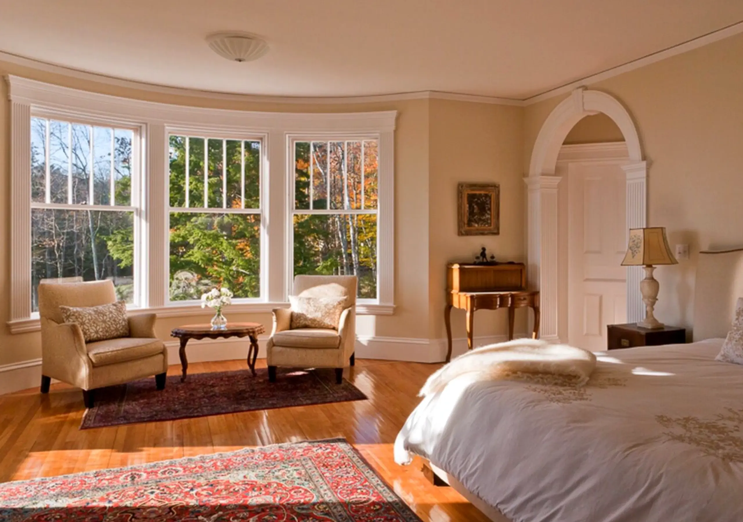 Inviting sunlit room adds ease across the entry, giving the decor a finish that feels pleasantly composed.