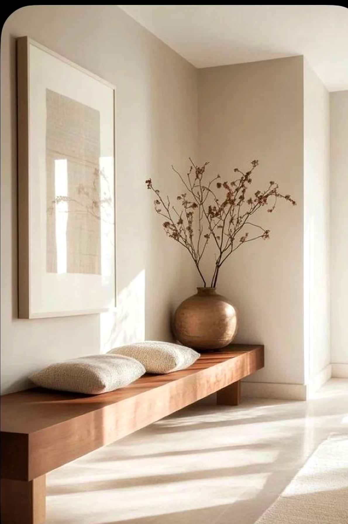 Cozy wooden deck supports the outdoor space through character, leaving the space feeling simple yet expressive.