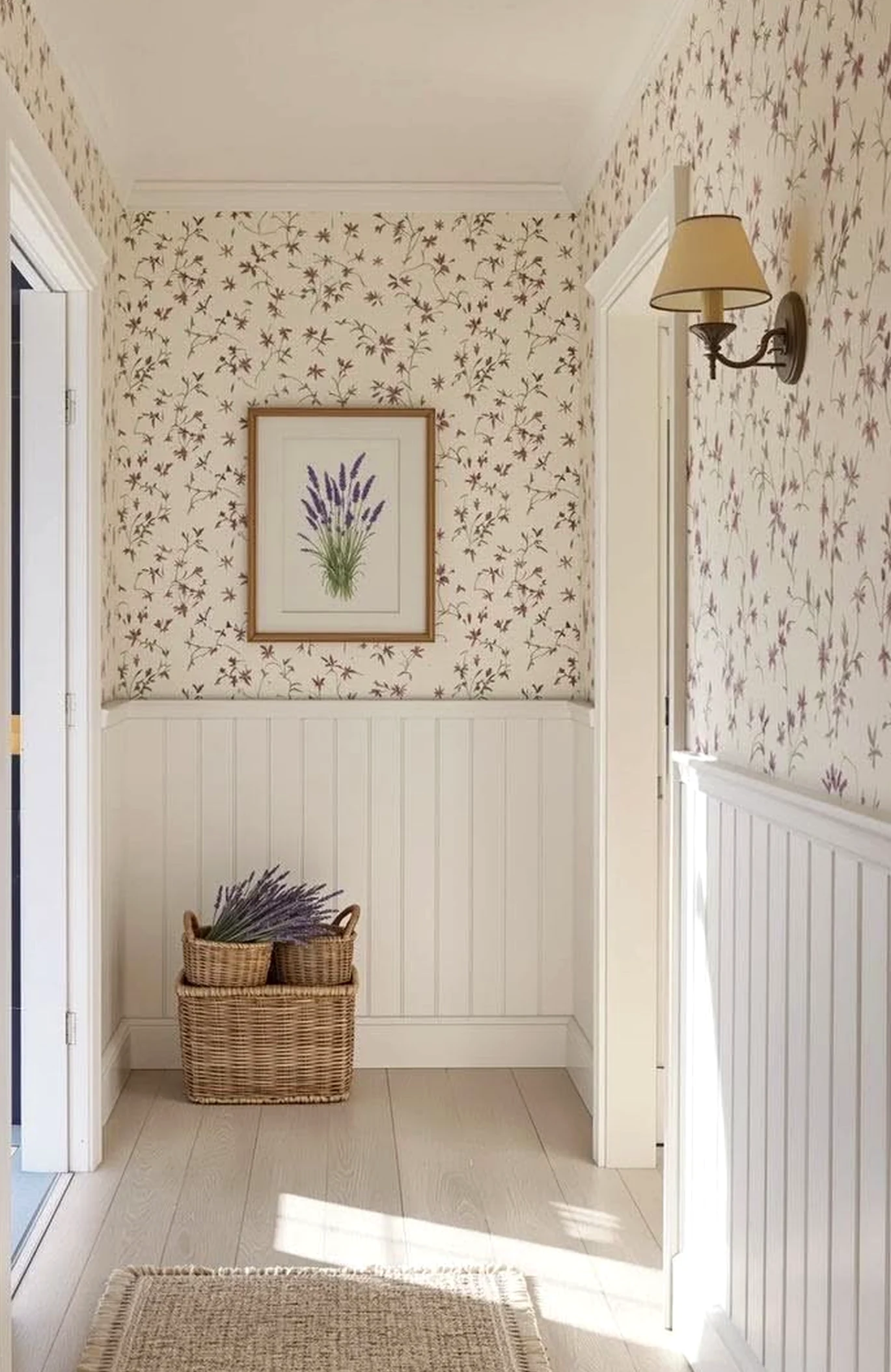 Quiet colorful passage draws attention to ease while the view stays pleasantly composed.