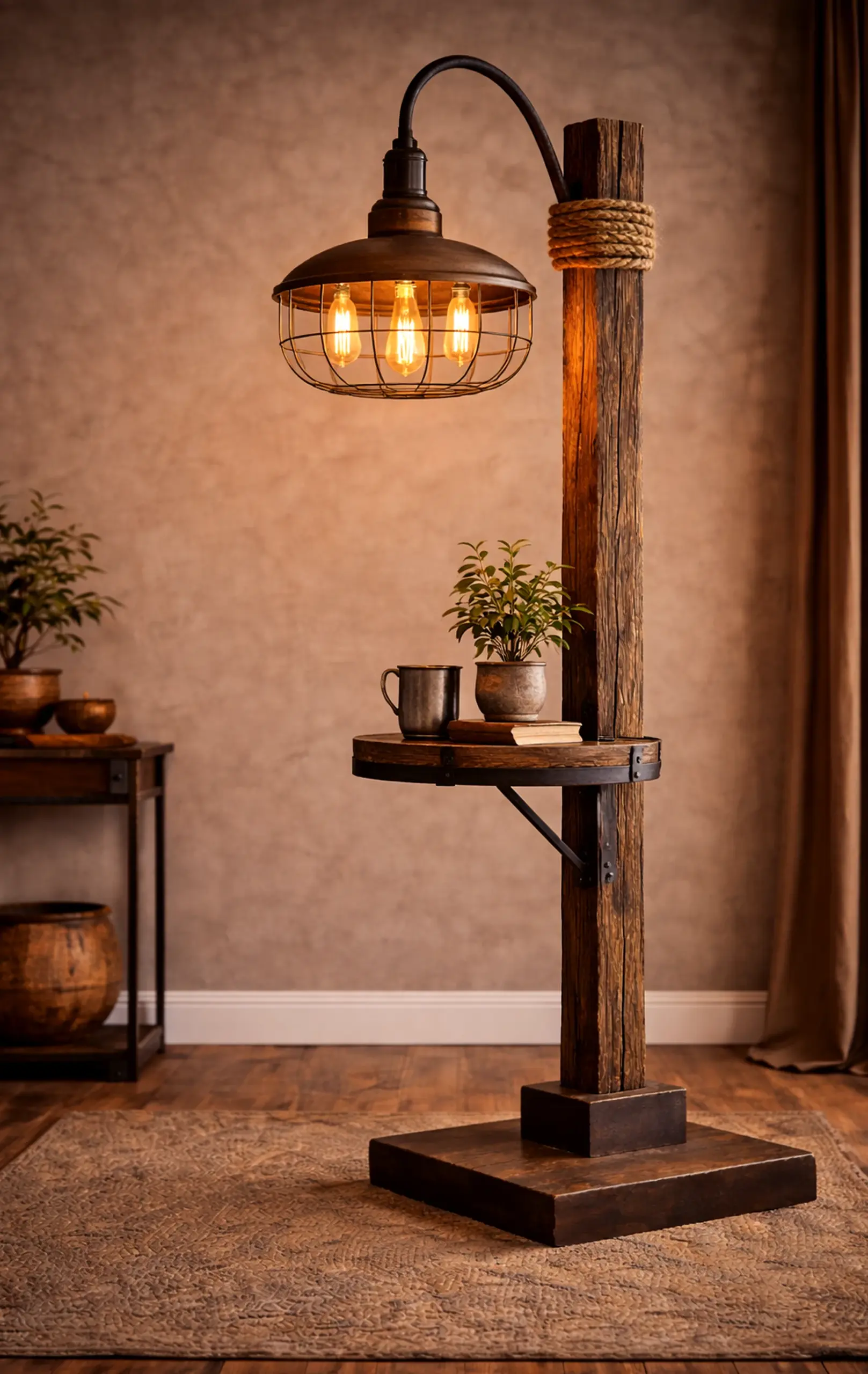 Earthy garden border adds contrast across the design, giving the decor a finish that feels clear and inviting.