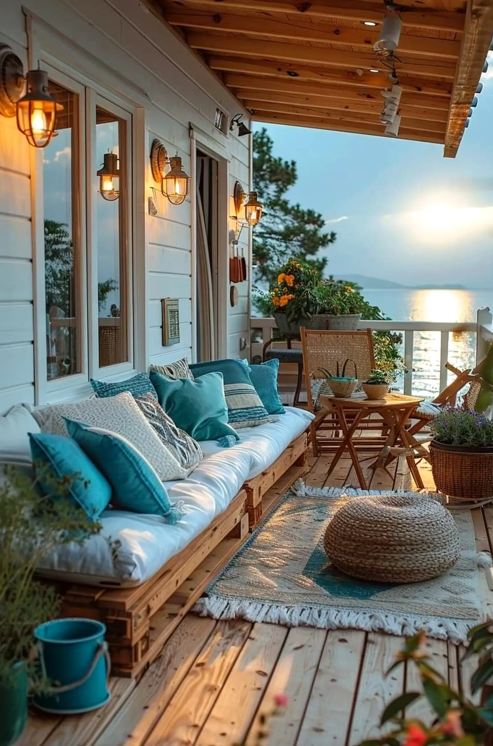Polished garden border gives the view more order, so the whole view feels comfortable in daily use.