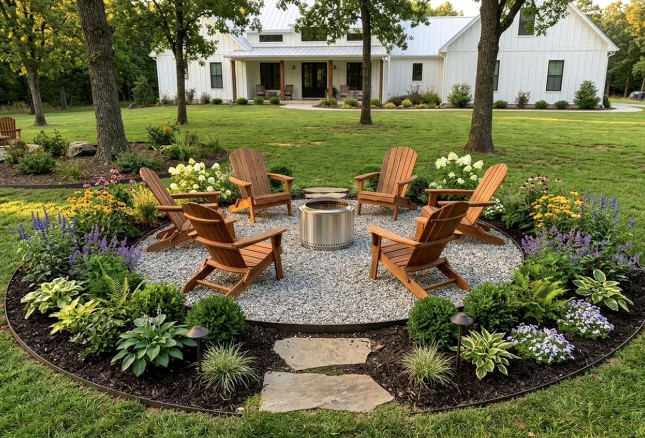 Quiet flower arrangement introduces light into the sitting area, keeping the atmosphere visually grounded.