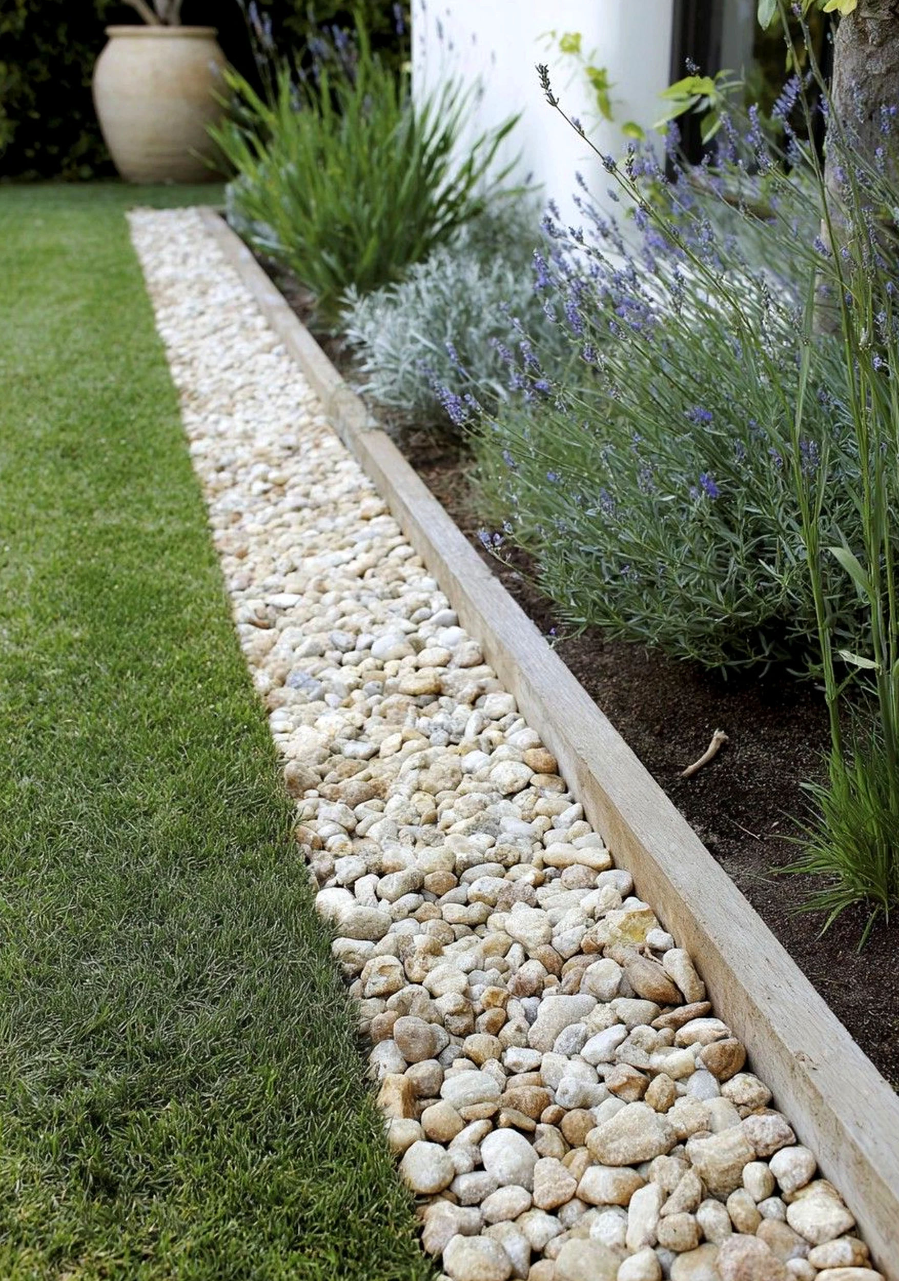 Quiet soft sofa draws attention to order while the design stays bright but not busy.