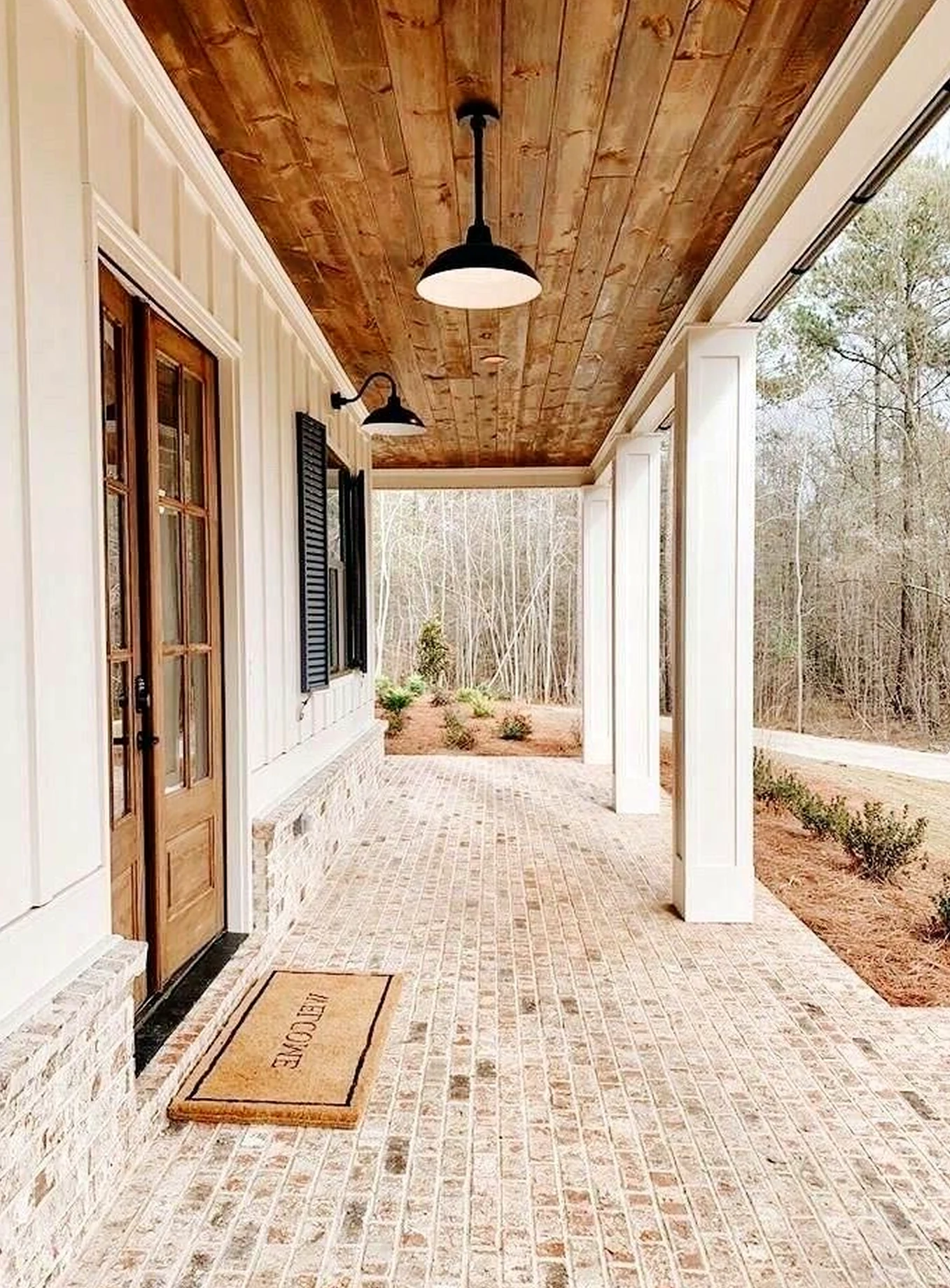 Tactile poolside setting anchors the outdoor space with depth, giving the view a mood that feels personal and relaxed.