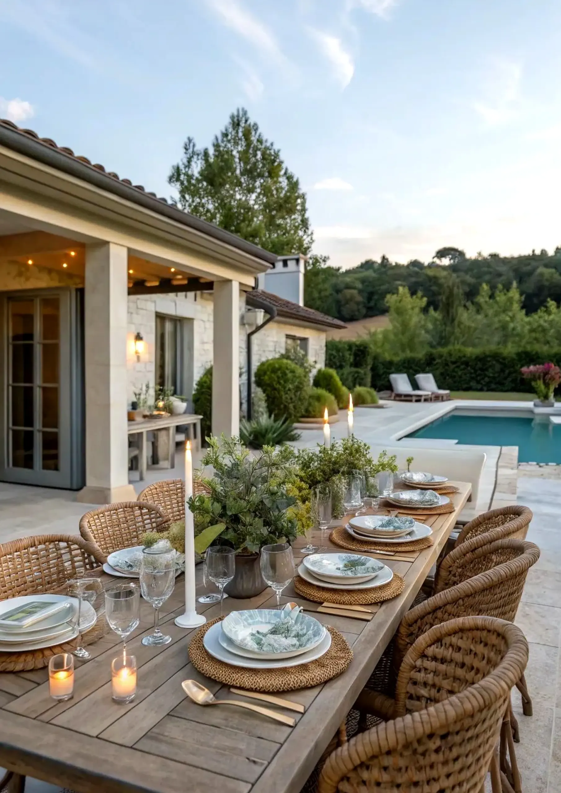 Cozy balcony scene draws attention to softness while the setting stays easy to enjoy.