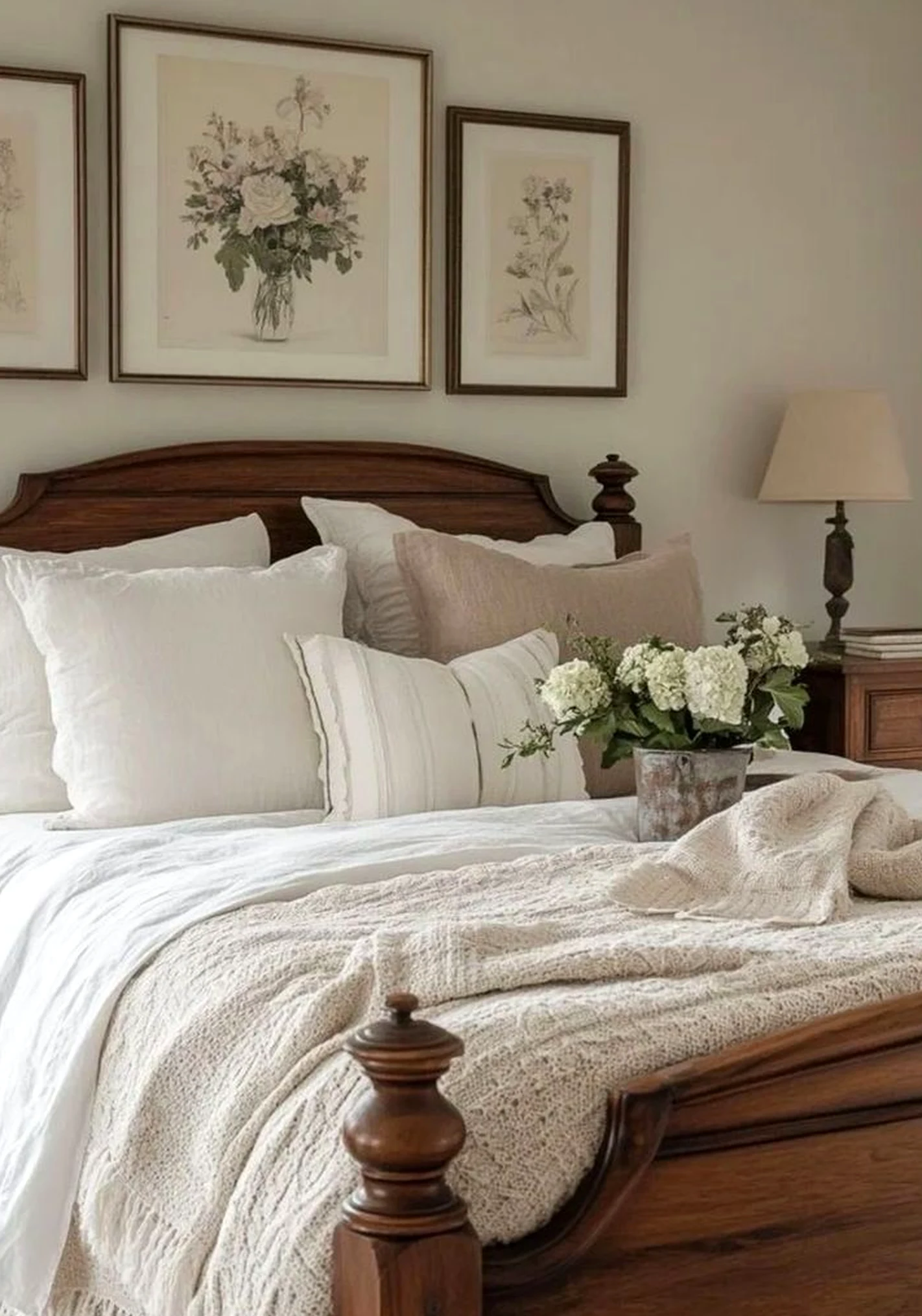 Quiet arched doorway draws attention to softness while the composition stays bright but not busy.