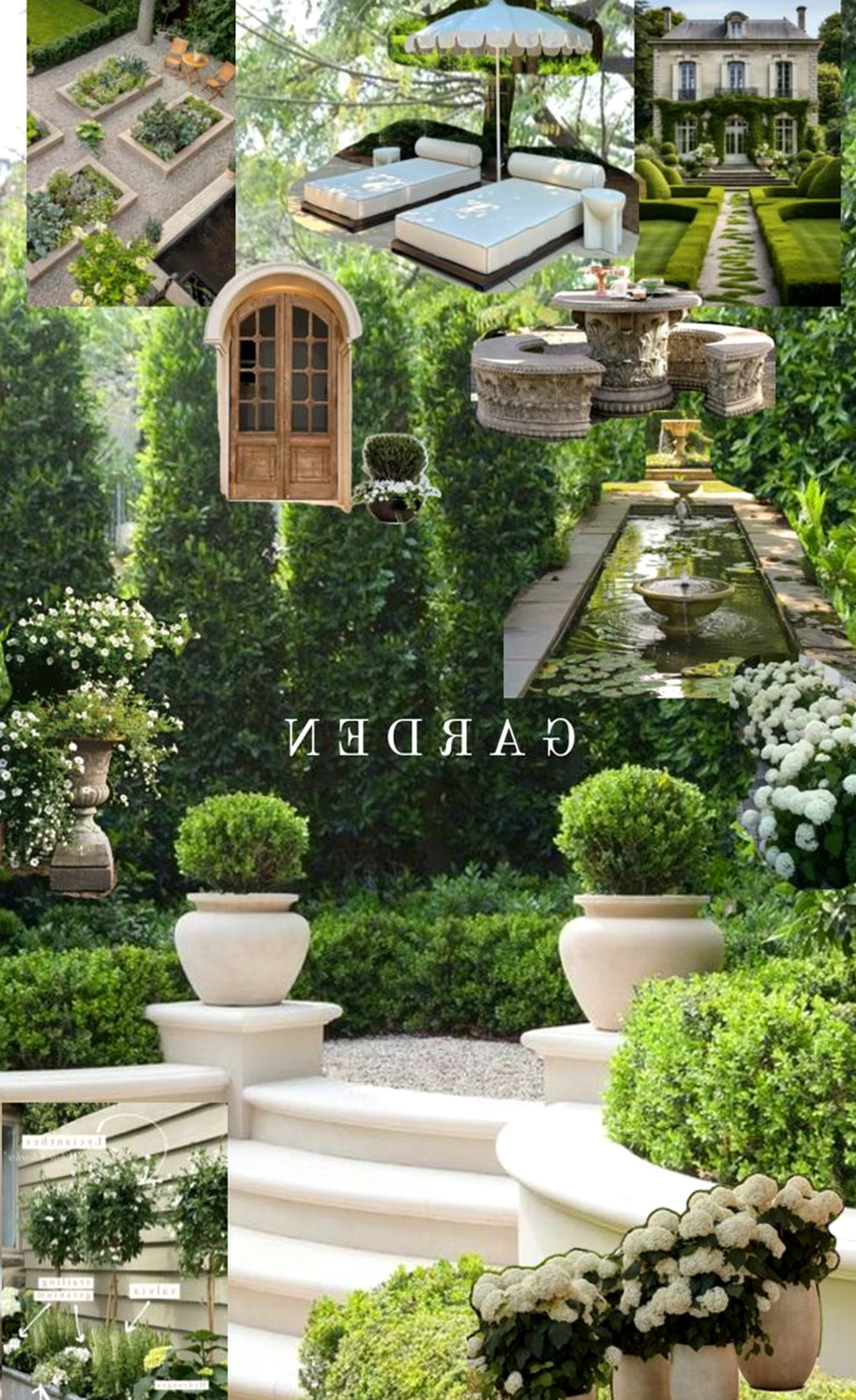 Polished greenhouse corner gives the sitting area more movement, so the whole view feels settled and welcoming.